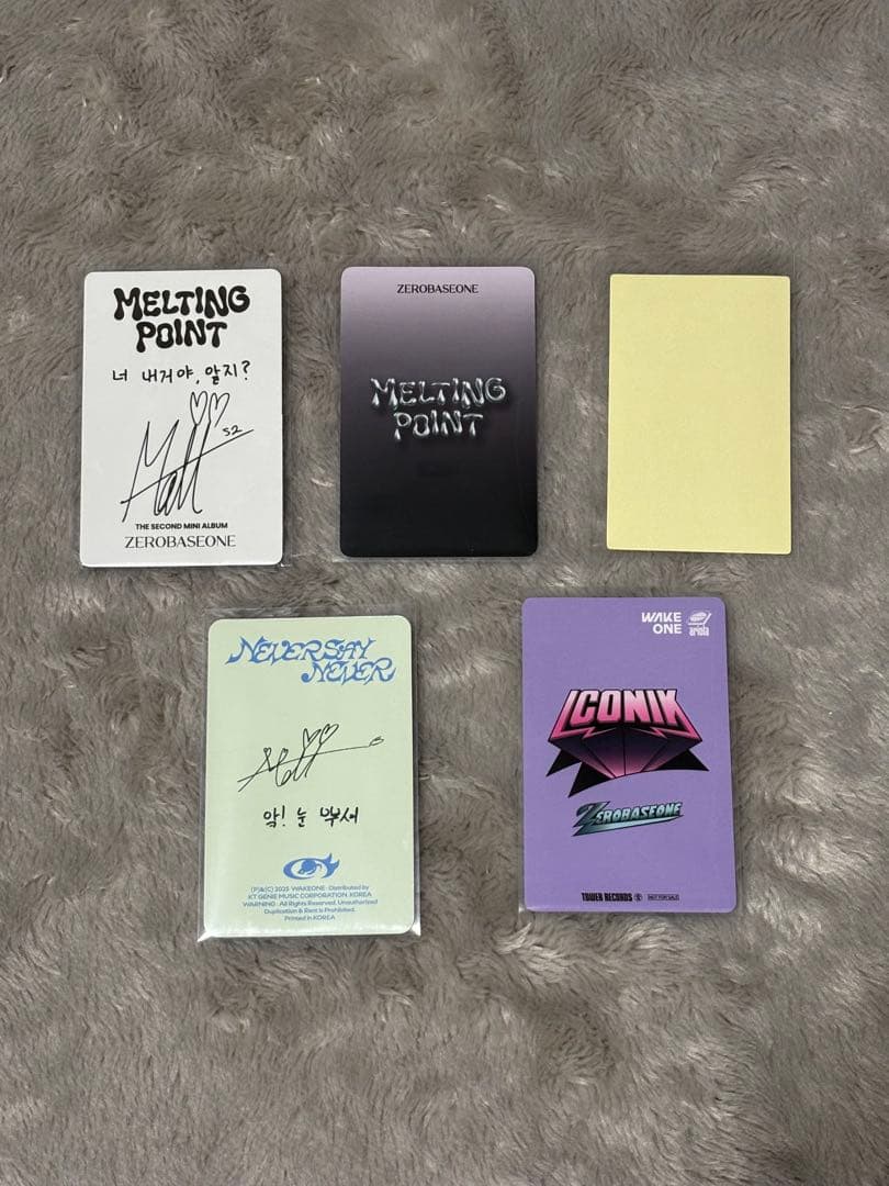 ZEROBASEONE メテュ マシュー トレカセット - メルカリ