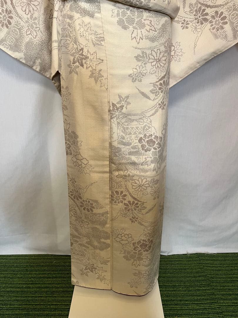 ☘️目玉品☘️【至宝品】○茨城県重要無形文化財○【結城紬】○草木染