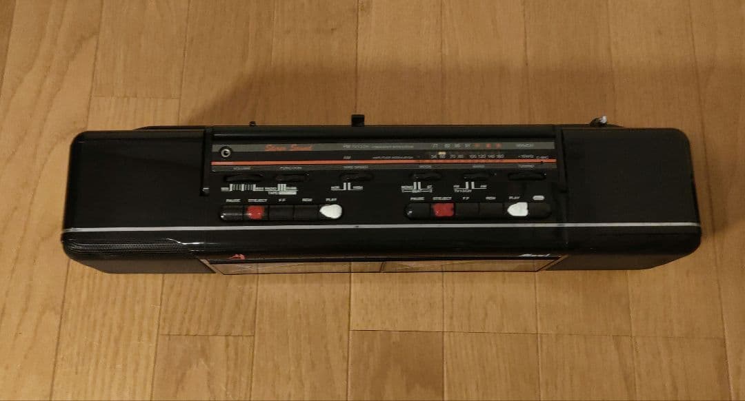 MAXI ポータブルラジカセ DRC-500 ダブルカセットデッキ レトロ - メルカリ