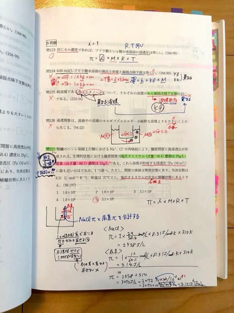 書き込みあり！】薬ゼミ/弱点克服問題集(白問)第110回薬剤師国家試験