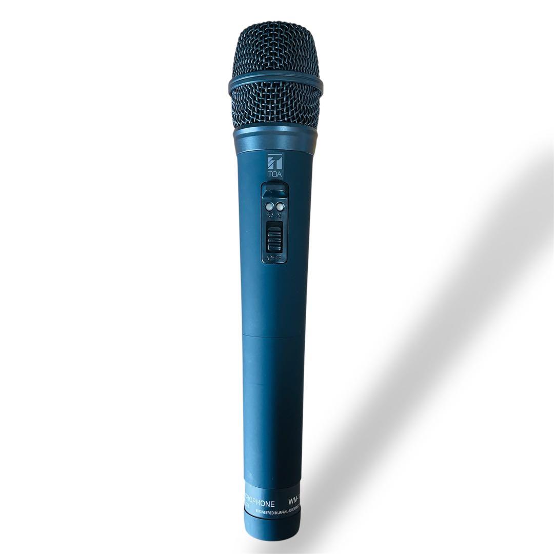 極美品】TOA WM-1220 付属品 ワイヤレスマイク ハンド型 - メルカリ