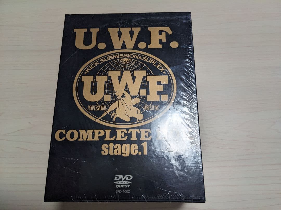 U.W.F. COMPLETE stage.1 DVD-BOX 未使用