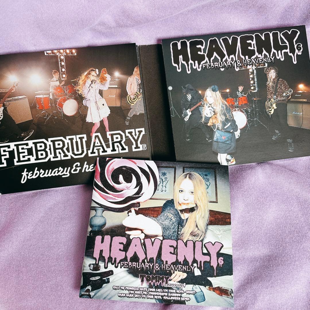 FEBRUARY & HEAVENLY初回限定盤Tommy february6 - メルカリ