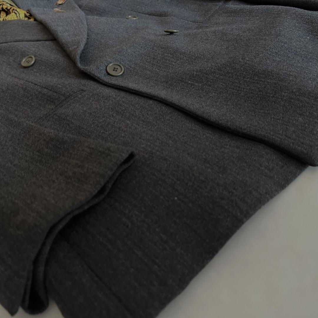 極美品✨豪華5点セット✨イタリア製ダブルスーツVERSACEネクタイ ピンズ