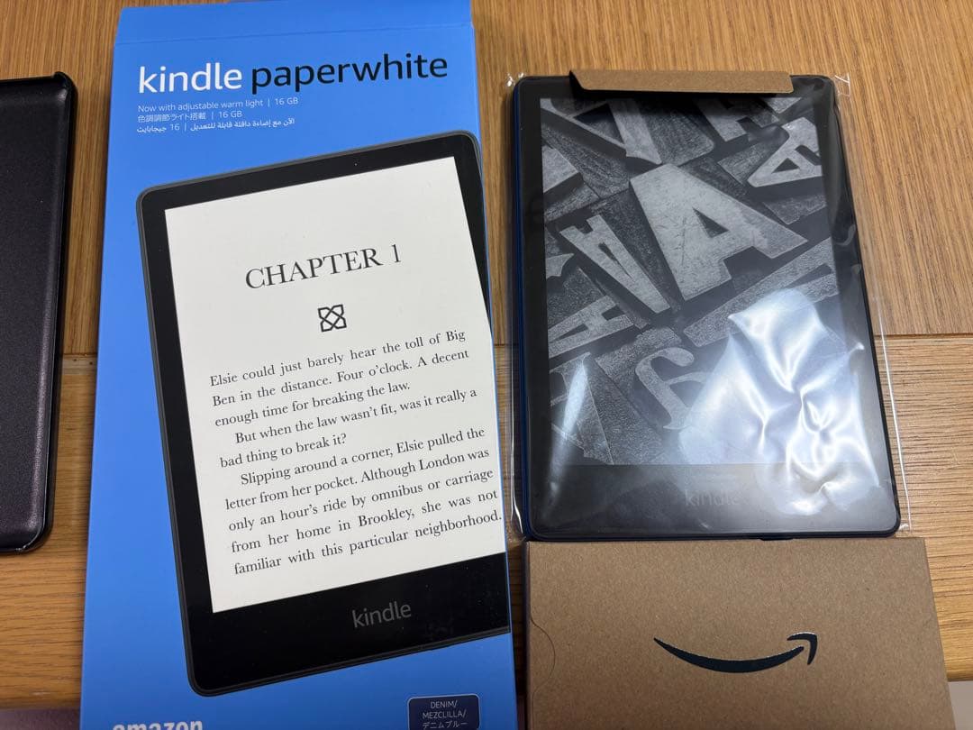 Kindle Paperwhite 16GB 11世代 デニムブルー+ケース Kindle Paperwhite 16GB 11世代 デニムブルー+ケース Amazon.com