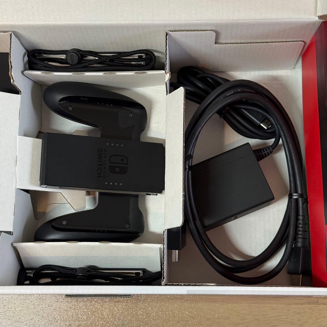 6-156 Switch 本体 バッテリー強化版 箱付き - メルカリ