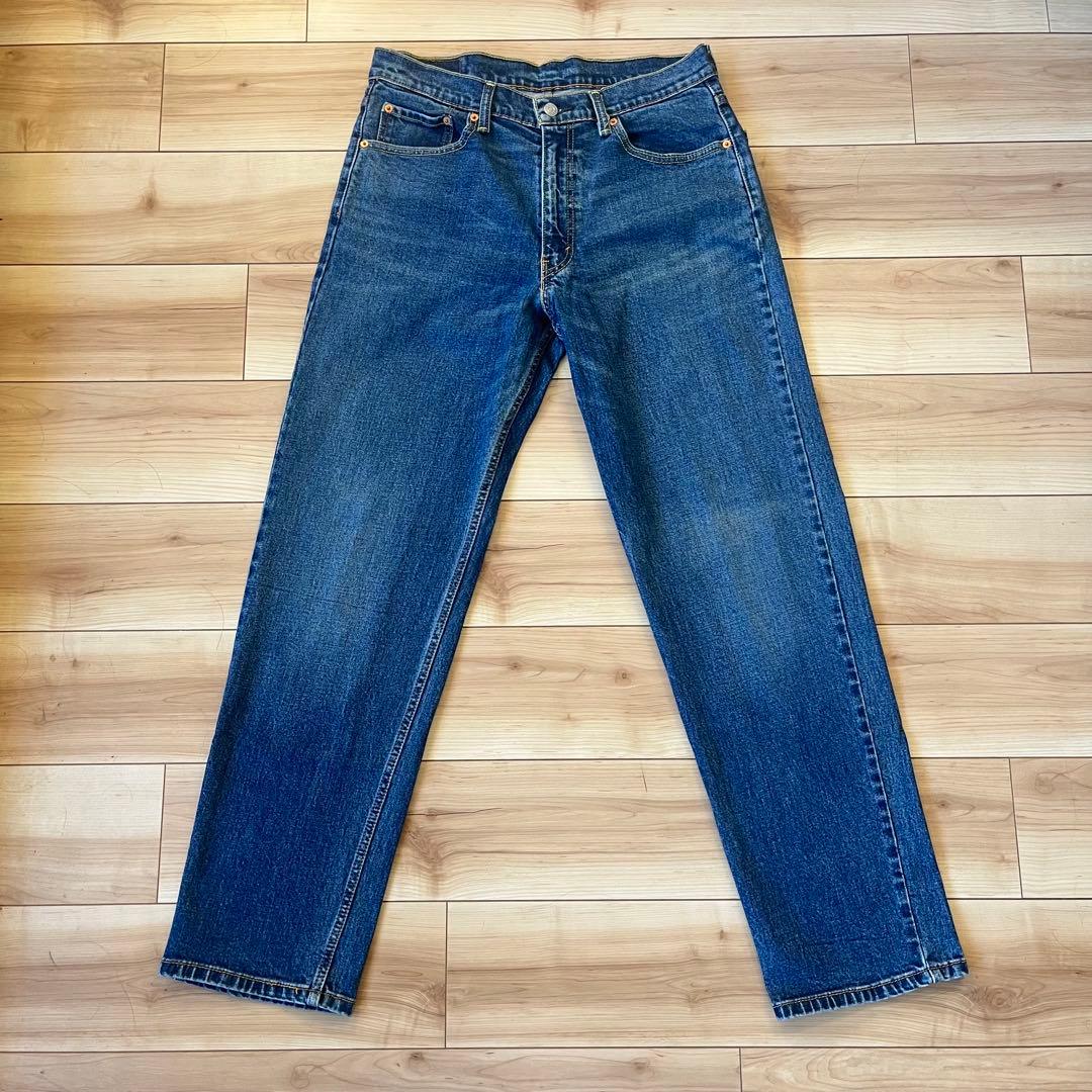 リーバイス Levi's 550 デニム ジーンズ W34 L32 ルーズ 濃紺 - メルカリ
