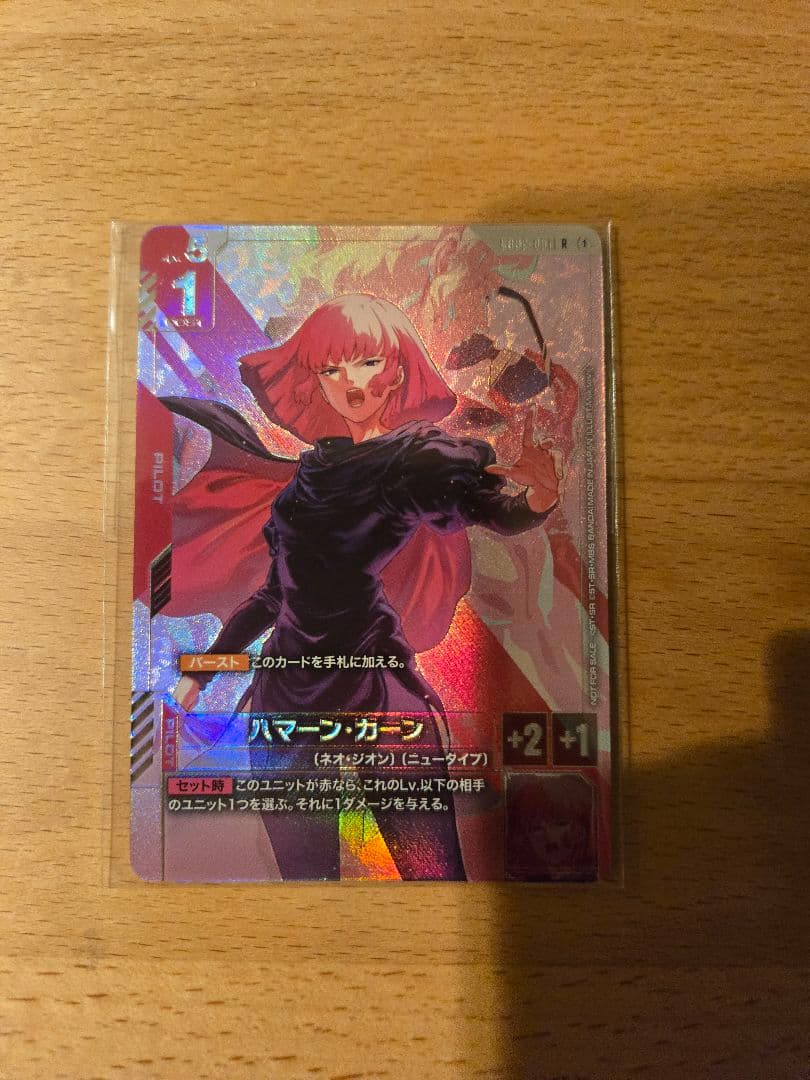 ニュータイプチャレンジ プロモ ハマーン・カーン、オールレンジ攻撃未