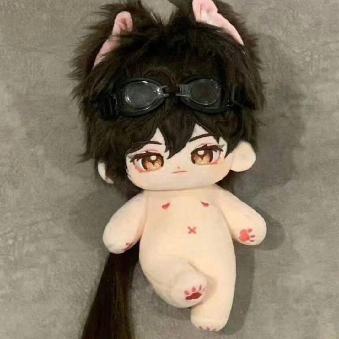 未開封 20cm 着せ替え ぬいぐるみ 無属性 棉花娃娃 本体+耳 - メルカリ