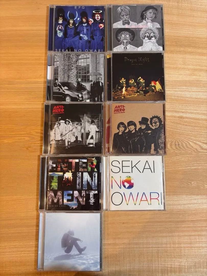 SEKAI NO OWARI CDセット（9枚） - メルカリ
