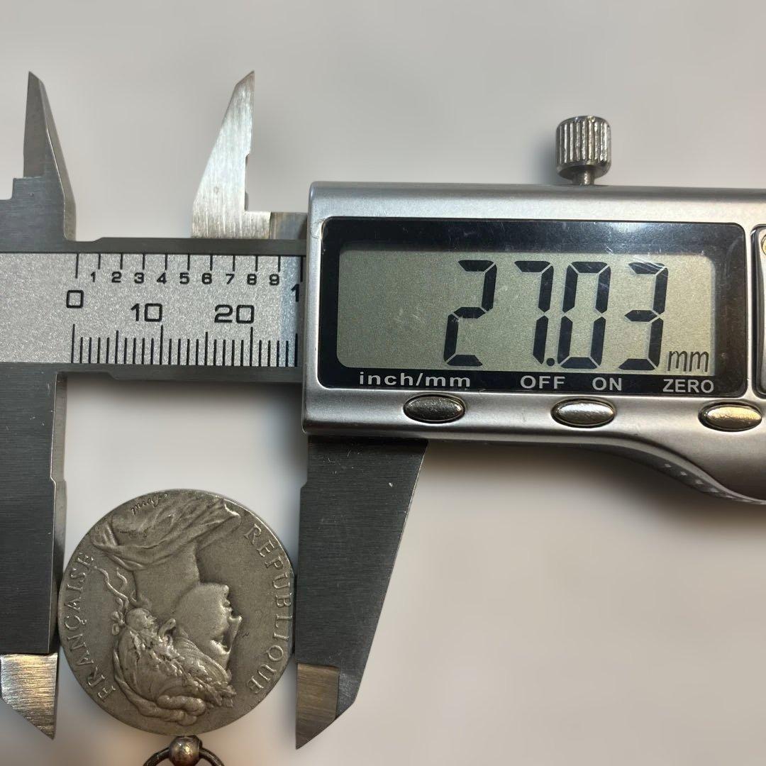 HONNEUR TRAVAIL 労働勲章 メダル 銀 フランス