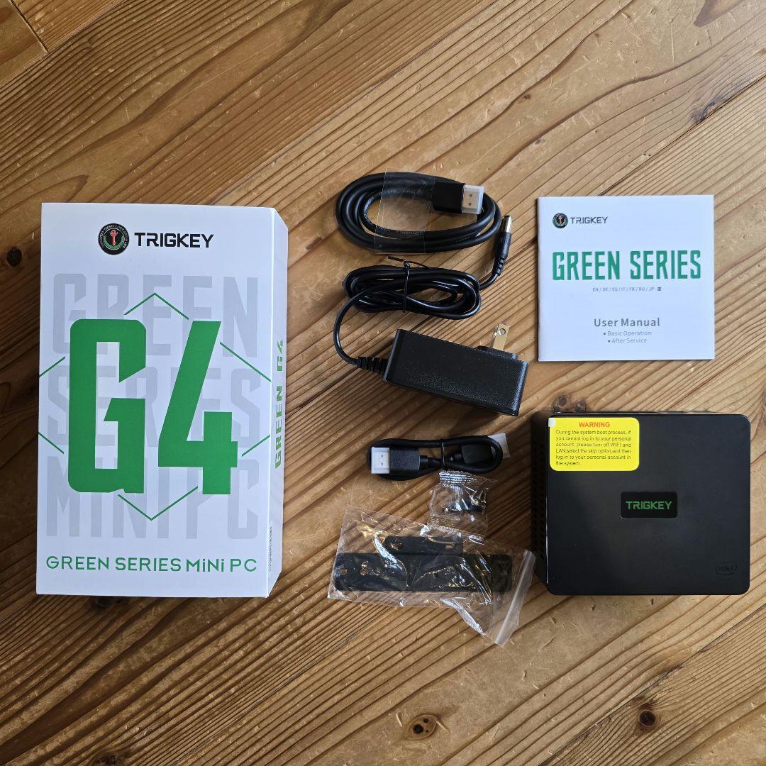 TRIGKEY G4 ミニPC Testing: Trigkey Mini-PC with Intel N100, 16 GB RAM and a 500 GB