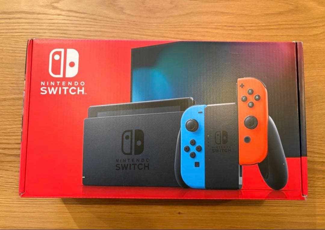 【美品】任天堂Switch 本体 ネオンブルー／ネオンレッド 付属品一式 nintendo switch [ネオンブルー/ネオンレッド]」の人気商品一覧 | 安い