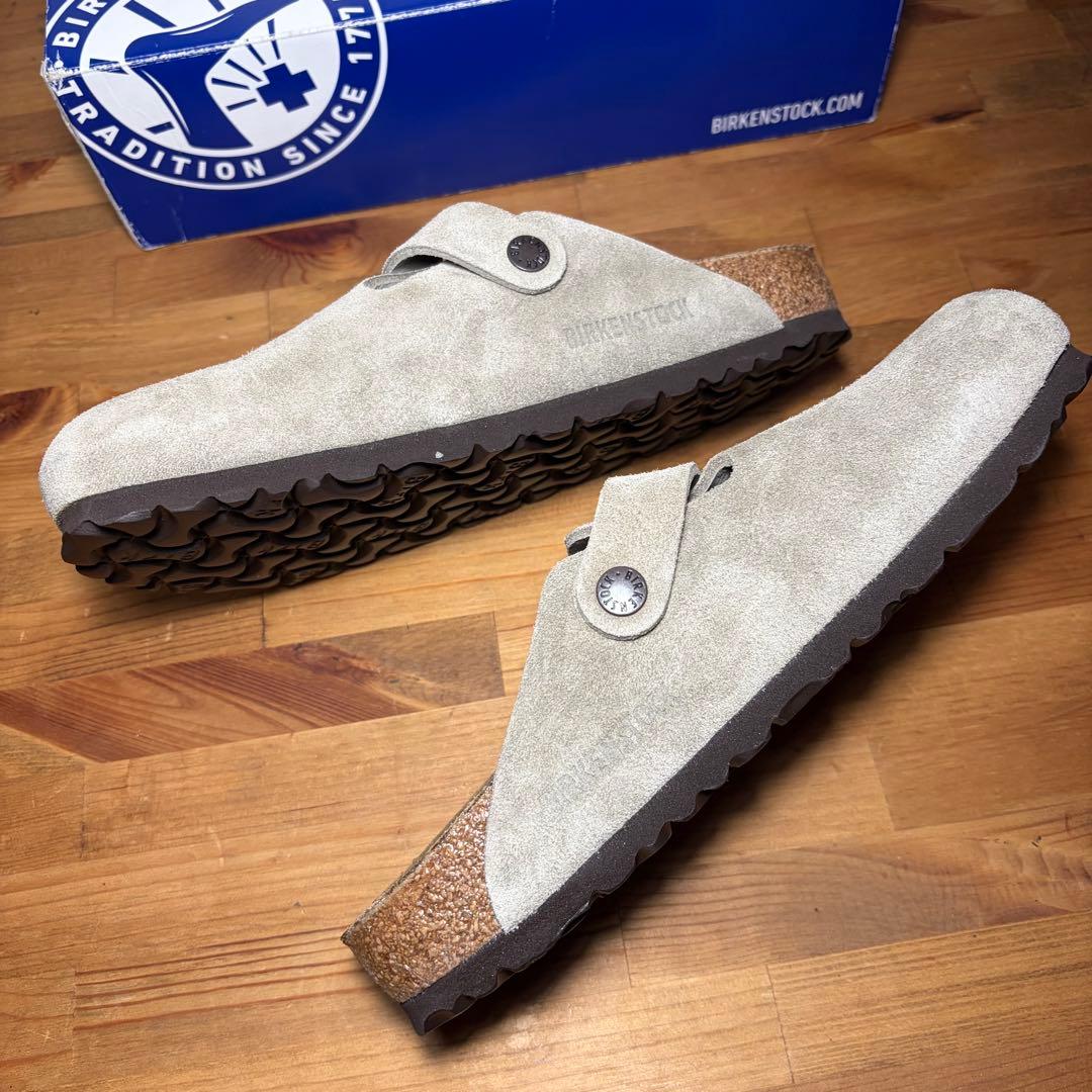 未使用】 ビルケンシュトック ボストン トープ 37 24cm - メルカリ