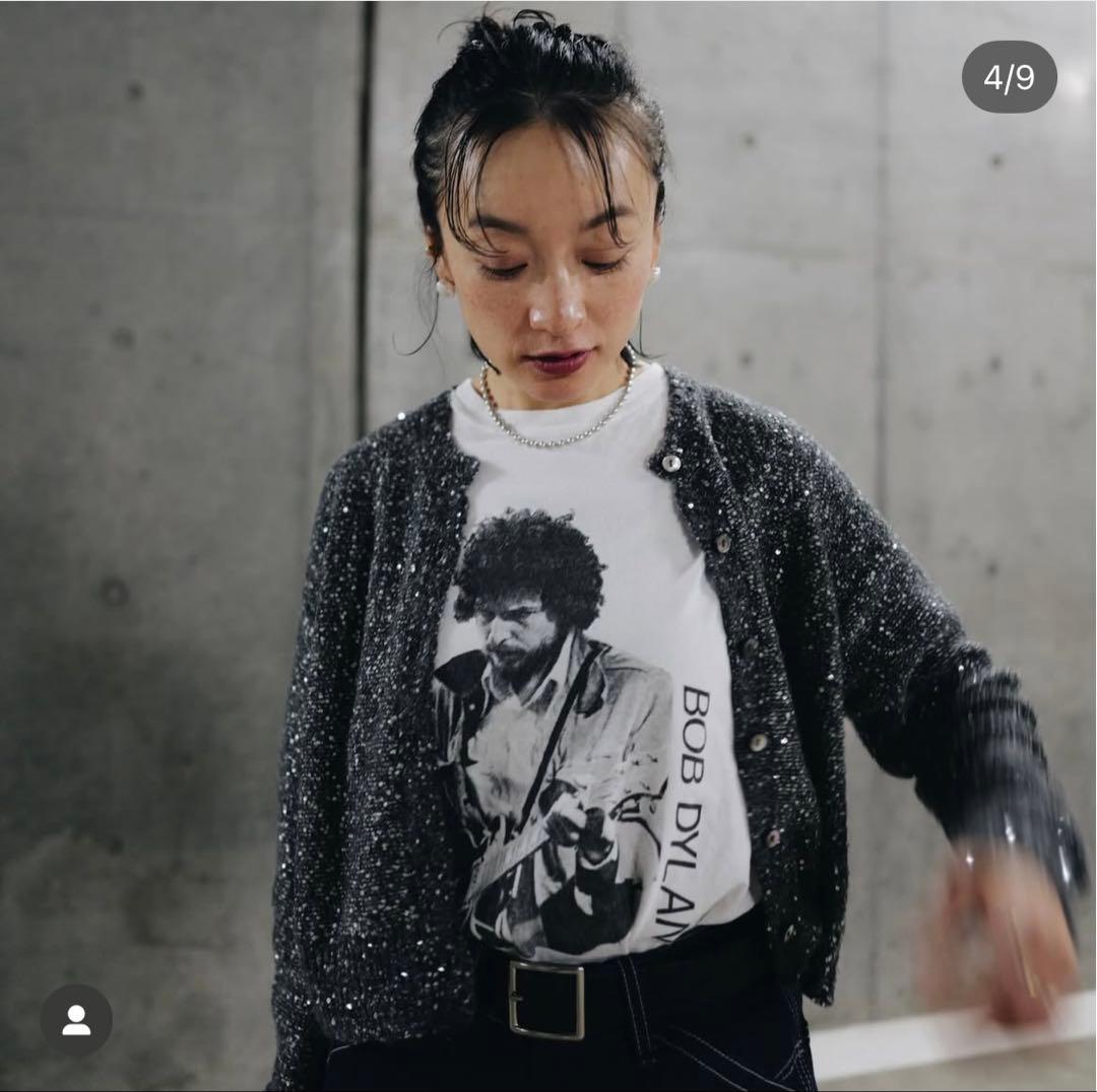 美品！Curensologyカレンソロジー スパングルショートカーディガン高山