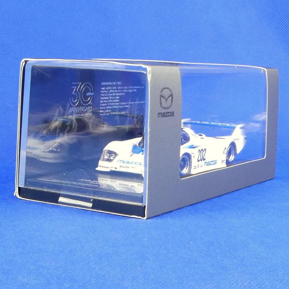 MAZDA747☆ルマン優勝30周年メモリアルミニカー☆202☆7位