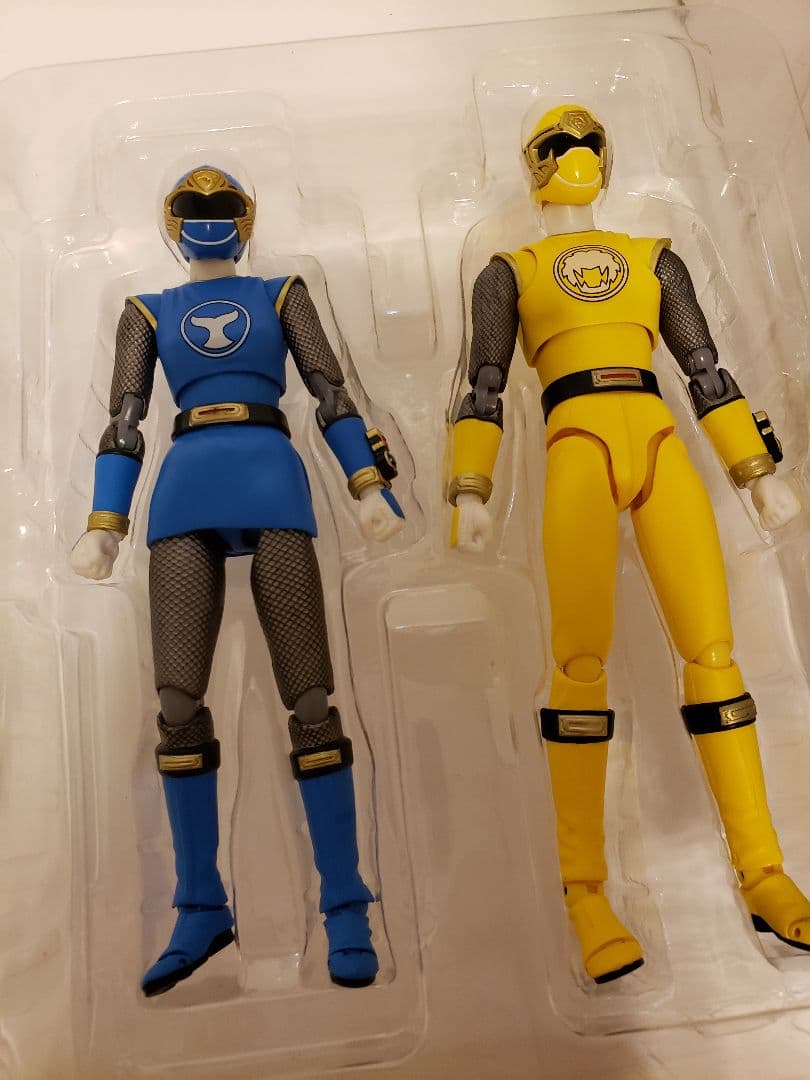 S.H.Figuarts 忍風戦隊ハリケンジャーハリケンレッドブルー&イエロー