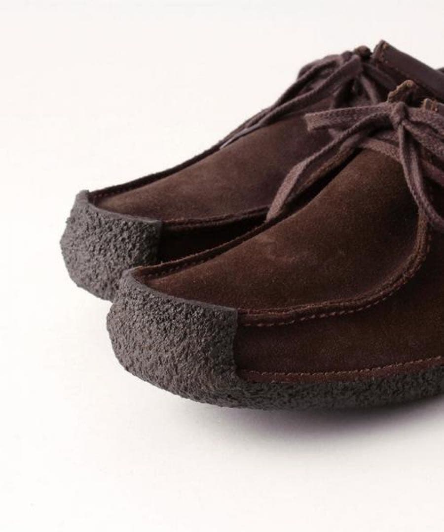 クラークス　ナタリー　スエード　ダークブラウン　UK7.5 US8 25.5cm