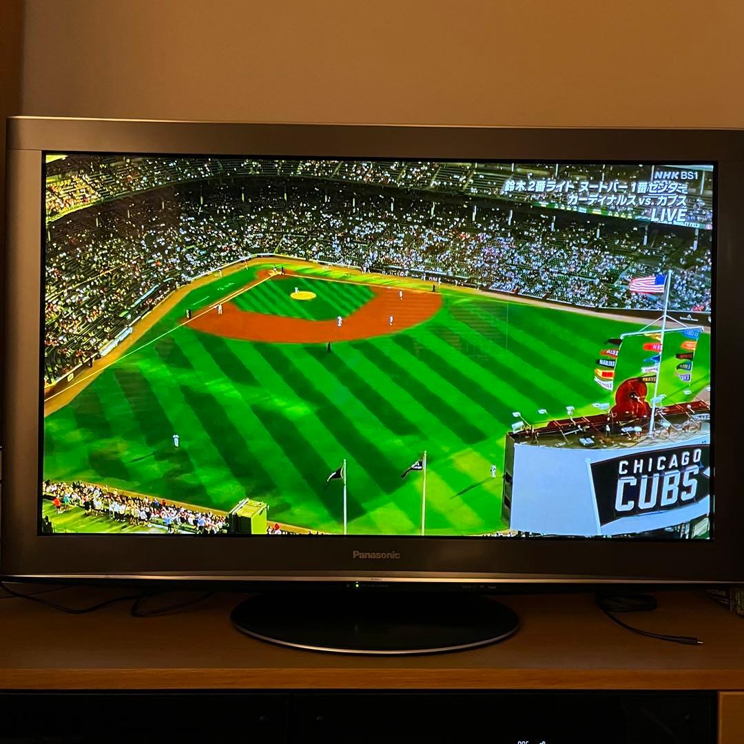 Panasonic 46型プラズマテレビ(黒) VIERA TH-P46V2 - メルカリ