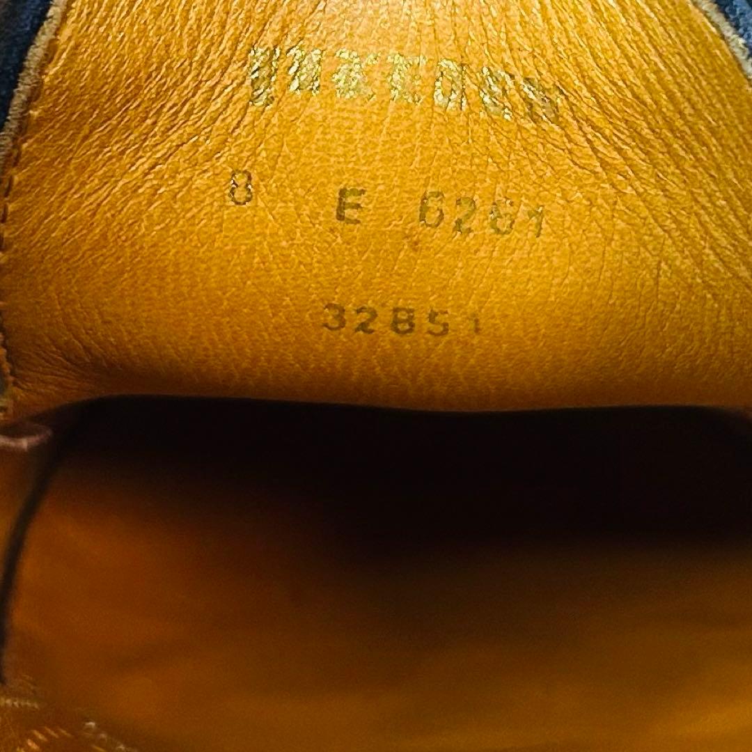 極美品 YUKETEN ユケテン シャークソール Uチップ NVY 26cm - メルカリ