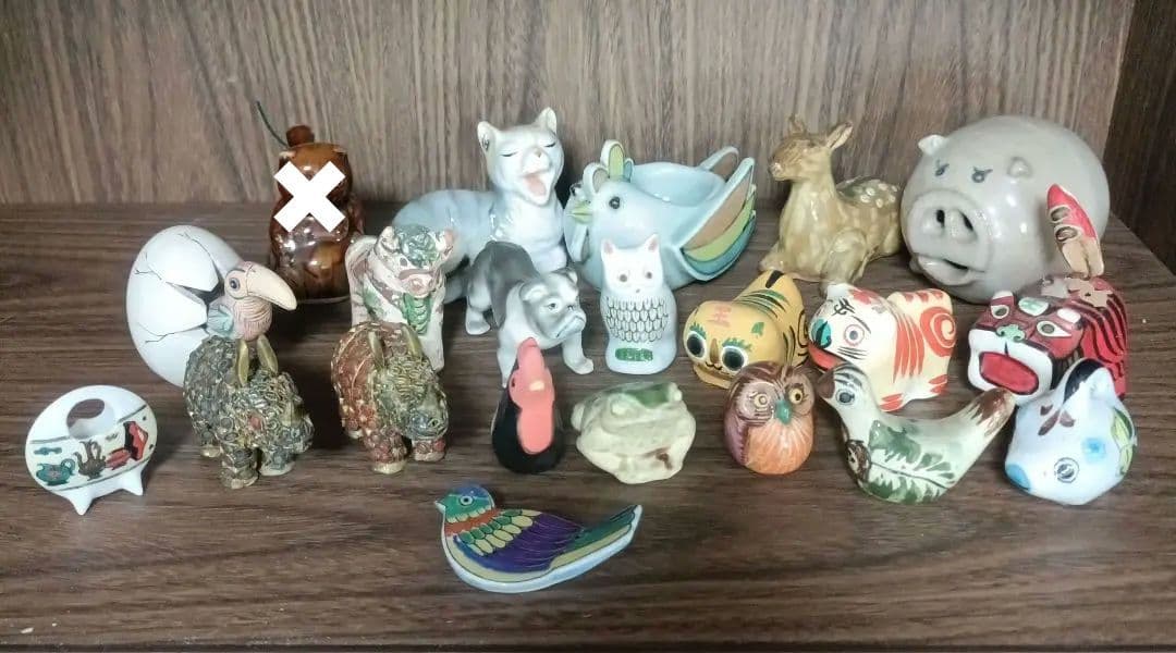 動物デザイン 置物 セット - メルカリ