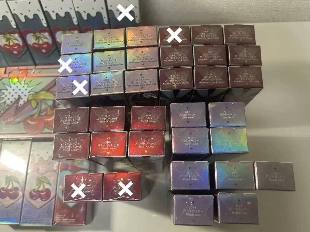 フラワーノーズ グリッター アイシャドウパレット ウォーターティント