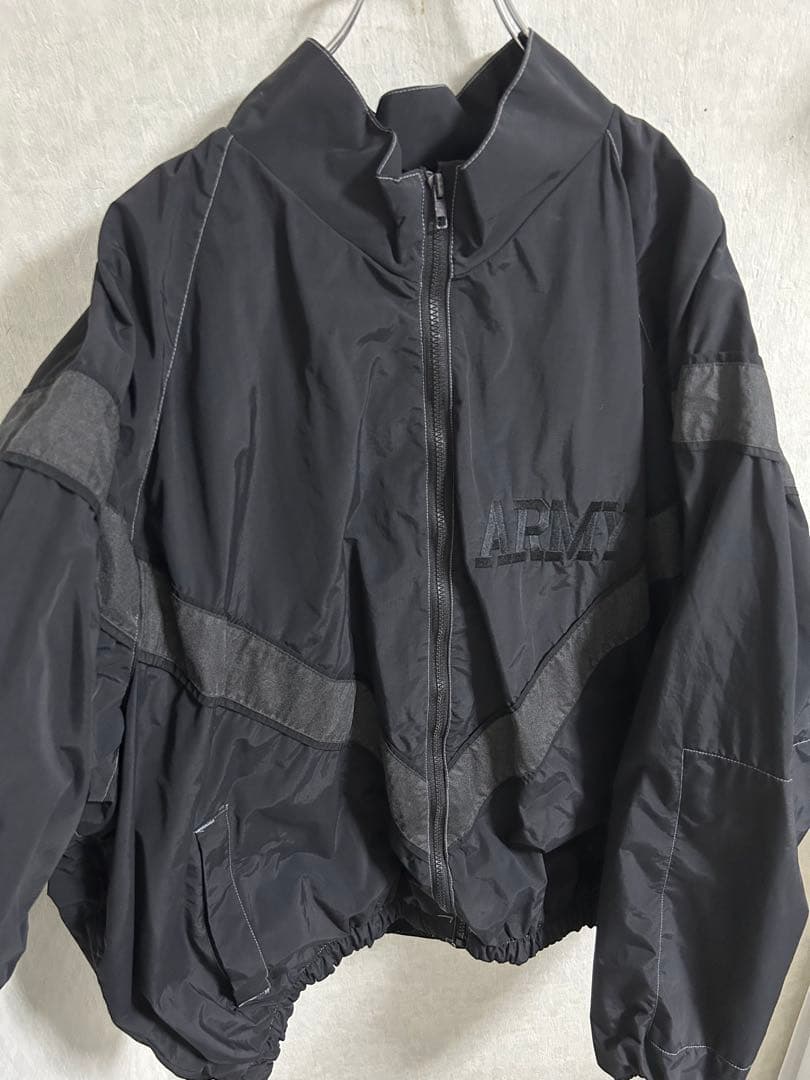 実物 USED 米軍 U.S.ARMY IPFU ジャケット 黒染め XXL-S