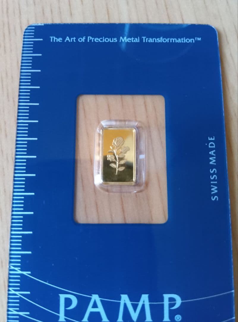 PAMP 1g 純金 楽天市場】【新品】 純金 1g バー スイス パンプ 「マルチグラム 豊穣