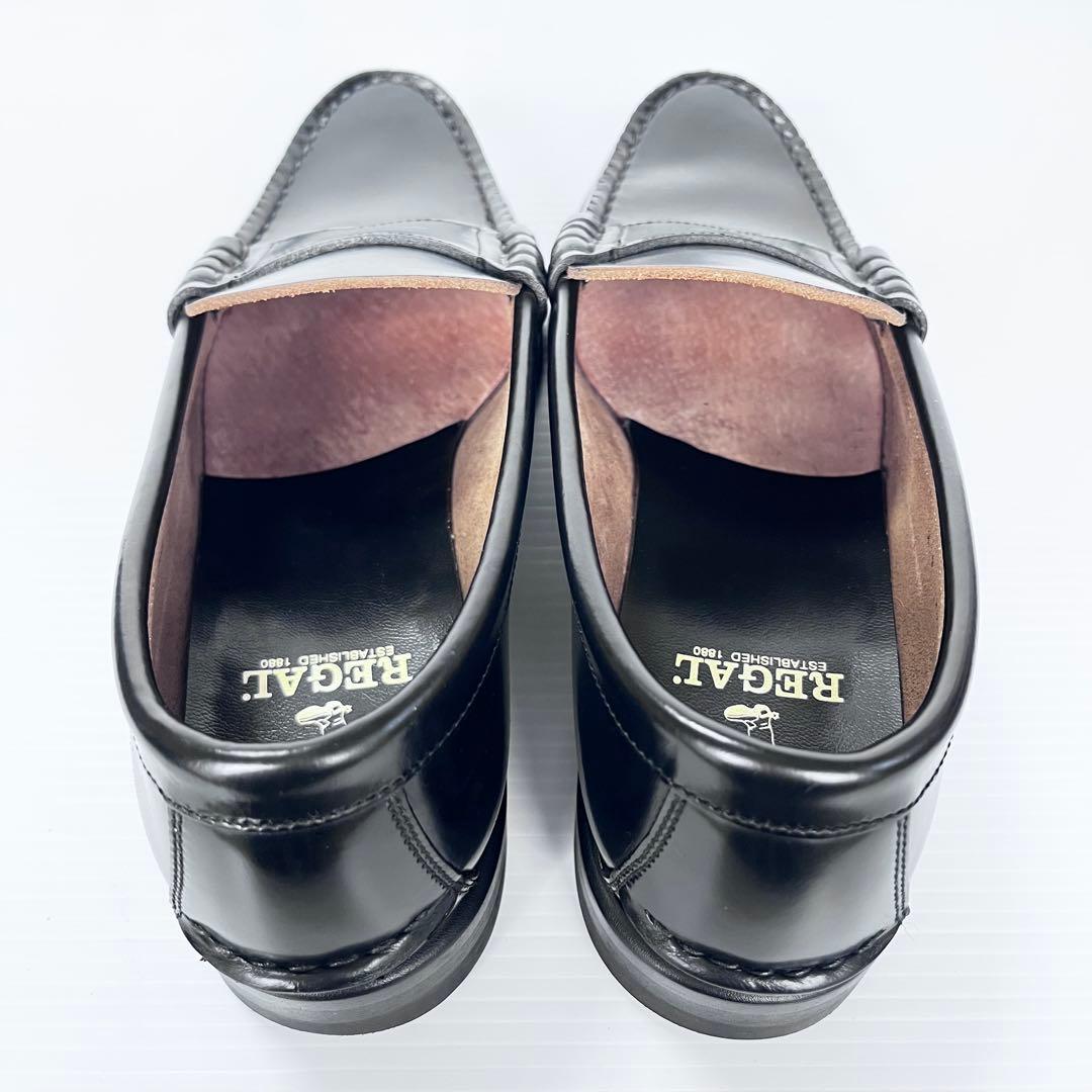 極美品✨ REGAL リーガル ローファー 黒 25.5cm 2177