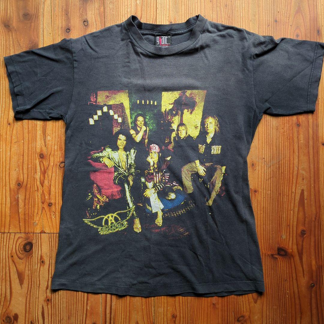 Aerosmith 90's USA UNKNOWN Tシャツ Mサイズ Pump World Tour 1990 T-Shirt - Aerosmith Official Store