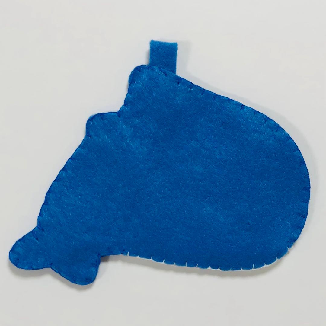 フェルト名札 ネームタグ ジンベエザメ サメ名札 実習生 教育実習 看護