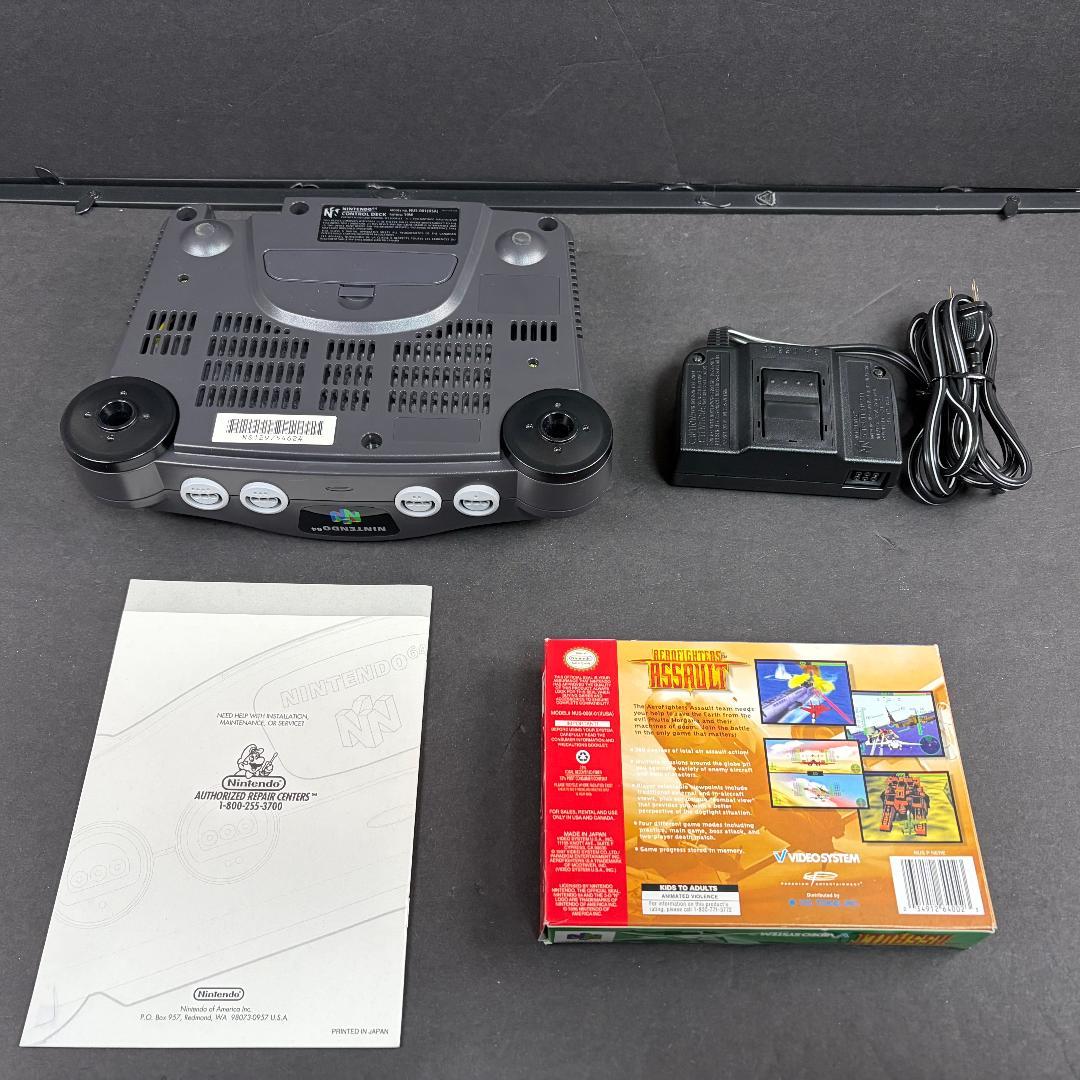 中古 海外 北米版 ニンテンドウ64 本体 ＆ ゲームソフト まとめ売り