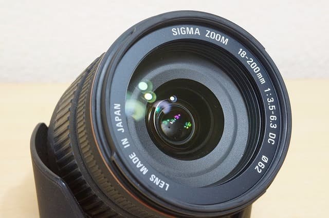 レンズ(ズーム) SIGMA 18-200mm F3.5-6.3 DC