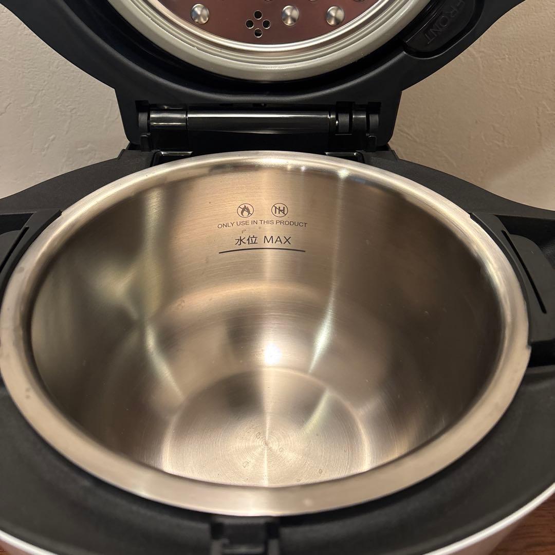 SHARP ヘルシオ HEALSIO 圧力鍋 KN-HW16F-W 1.6L