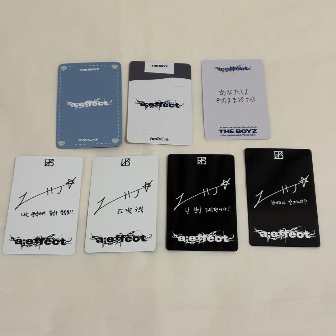 THEBOYZ ドボイズ ヒョンジェ a;effect トレカ - メルカリ