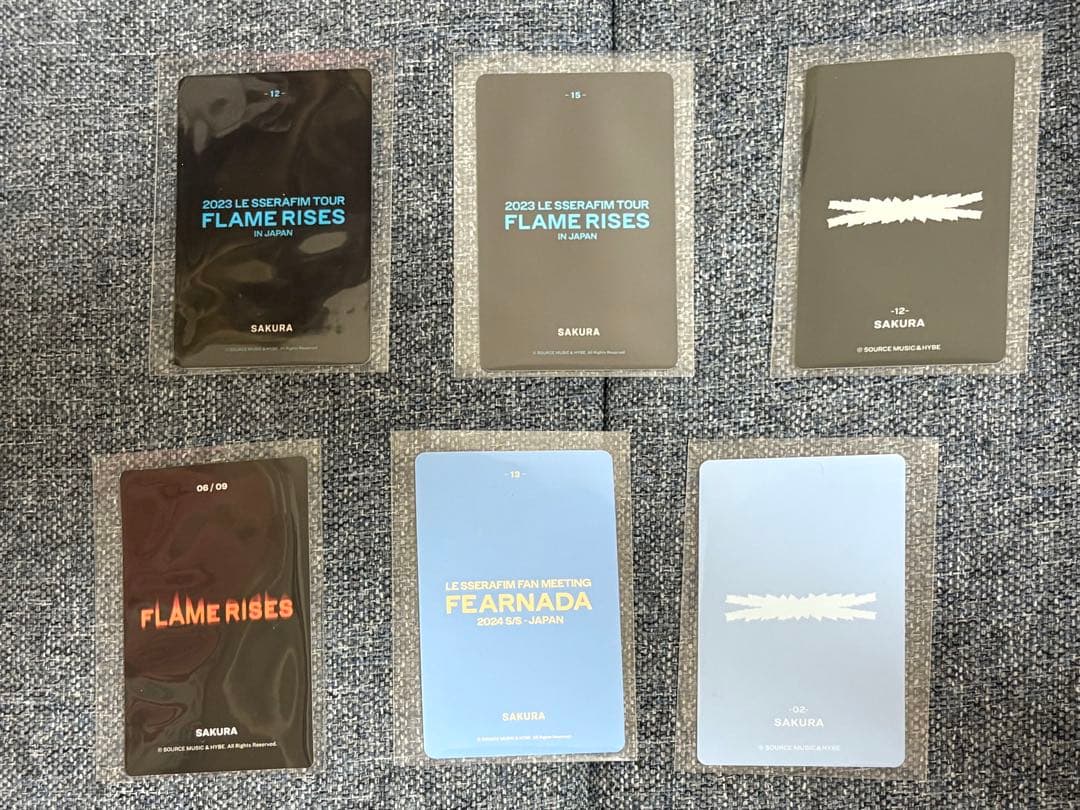 LE SSERAFIM SAKURA サクラ トレカセット - メルカリ