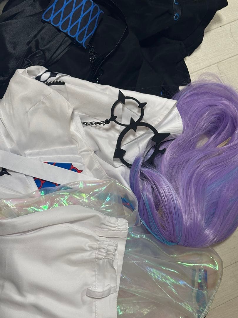 にじさんじ 星導ショウ コスプレ 衣装　ウィッグ Amazon.co.jp: Vtuber 星導ショウ/Hoshirube Sho コスプレウィッグ