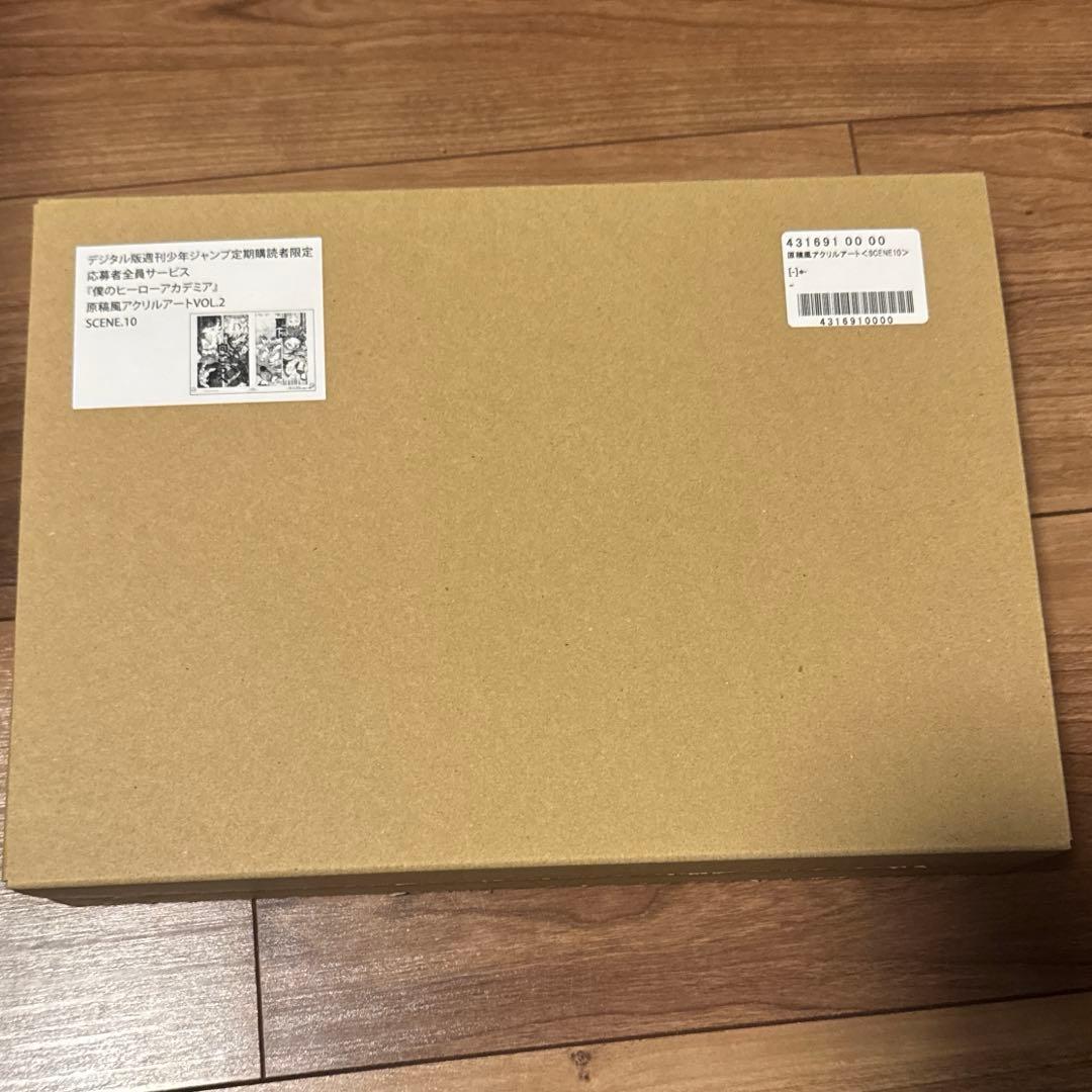 僕のヒーローアカデミア原稿風アクリルアートvol.2 scene10 ヒロアカ