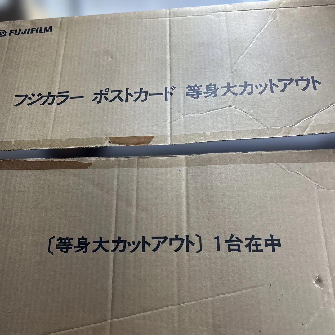 観月ありさ 等身大パネル（フジカラーポストカード販促用）35年前