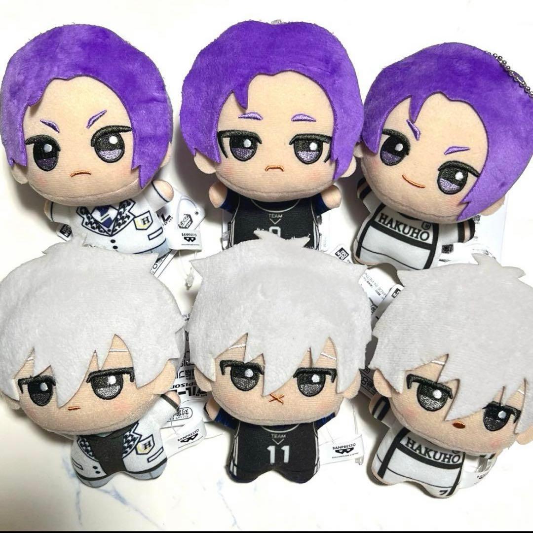 即日発送☆ブルーロック ちびぐるみ 潔世一 凪誠士郎 玲王 糸師凛 冴 5個