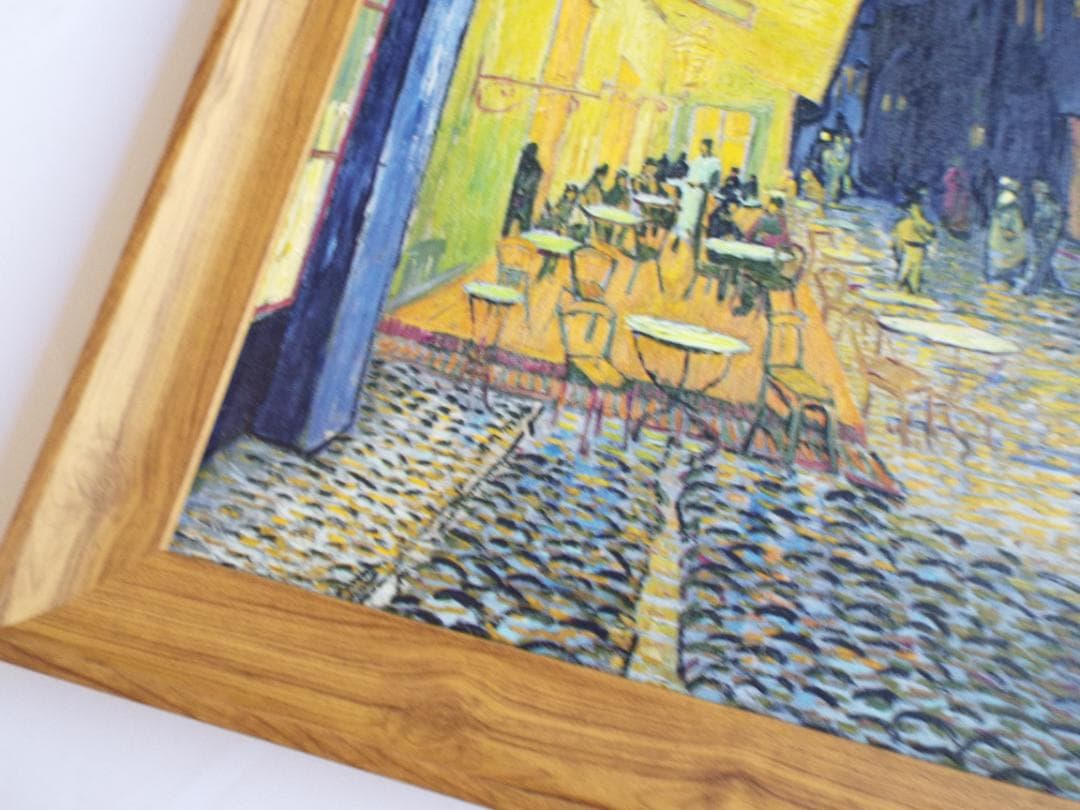 ゴッホ 夜のカフェテラス ゴッホの立体複製画「アルゴグラフ」 - メルカリ