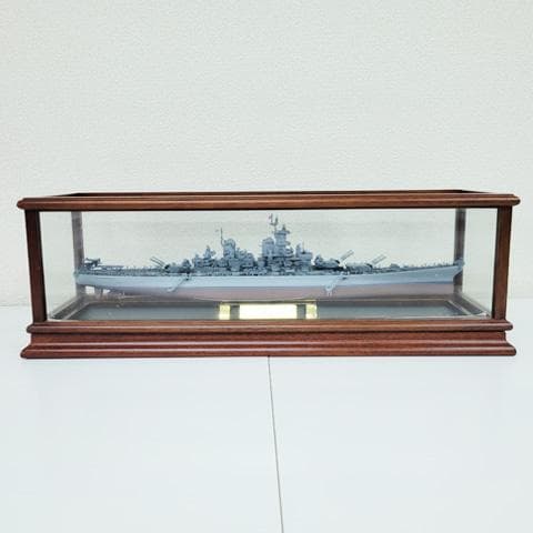 アメリカ海軍 戦艦ミズーリ 精密模型 フランクリン・ミント製 1/550
