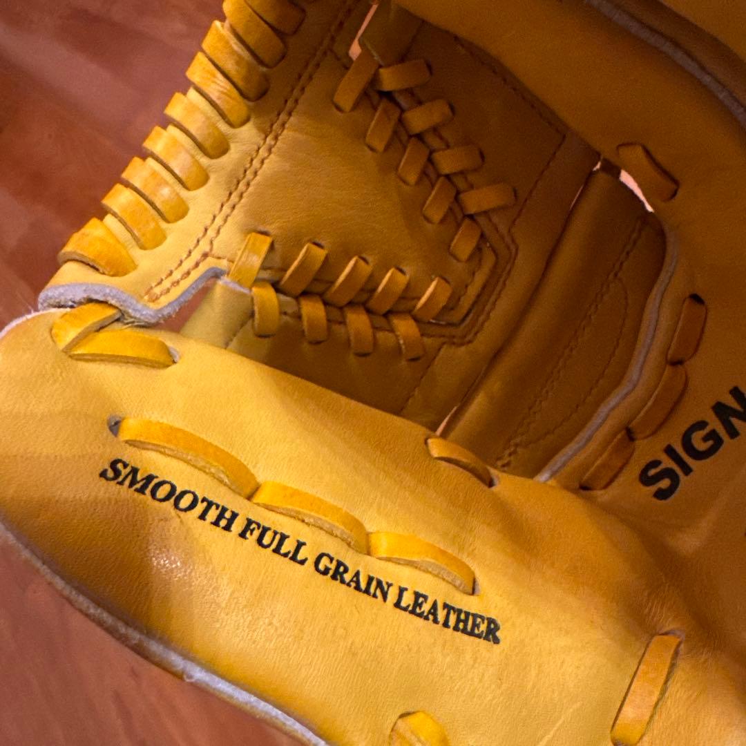 ほぼ未使用］最終値下げ NIKE 松坂モデル 軟式グローブ イエロー