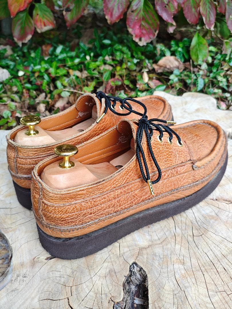 OK ラッセルモカシンオネイダ 8E イエロー マンソンラスト