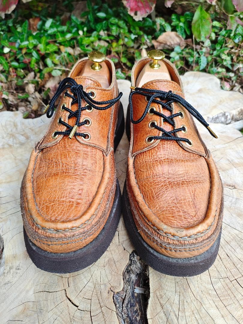 OK ラッセルモカシンオネイダ 8E イエロー マンソンラスト