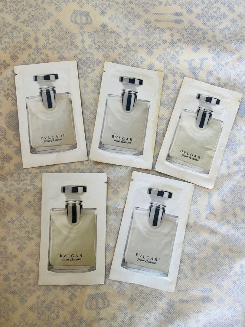 BVLGARI BVL POUR HOMME オードトワレ 50ml 5本セット - メルカリ