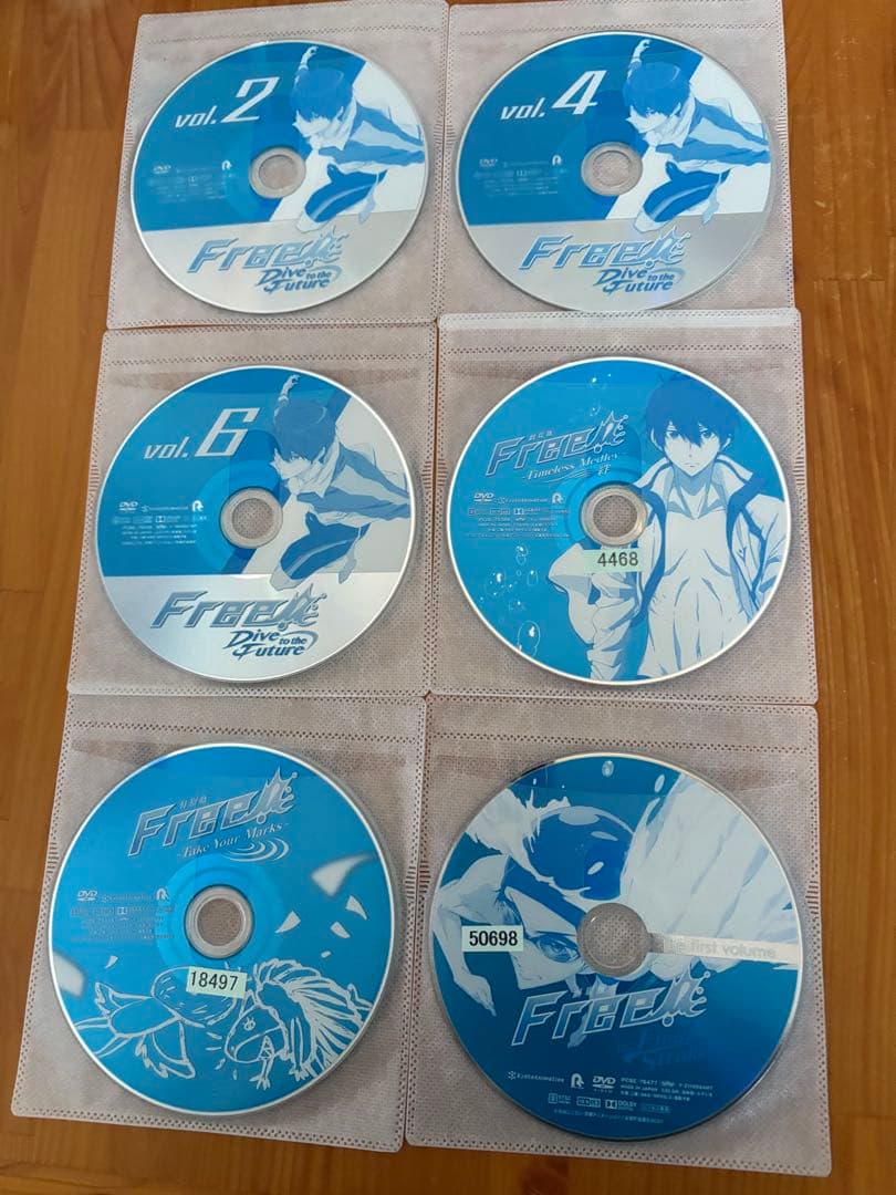アニメ　Free DVD
