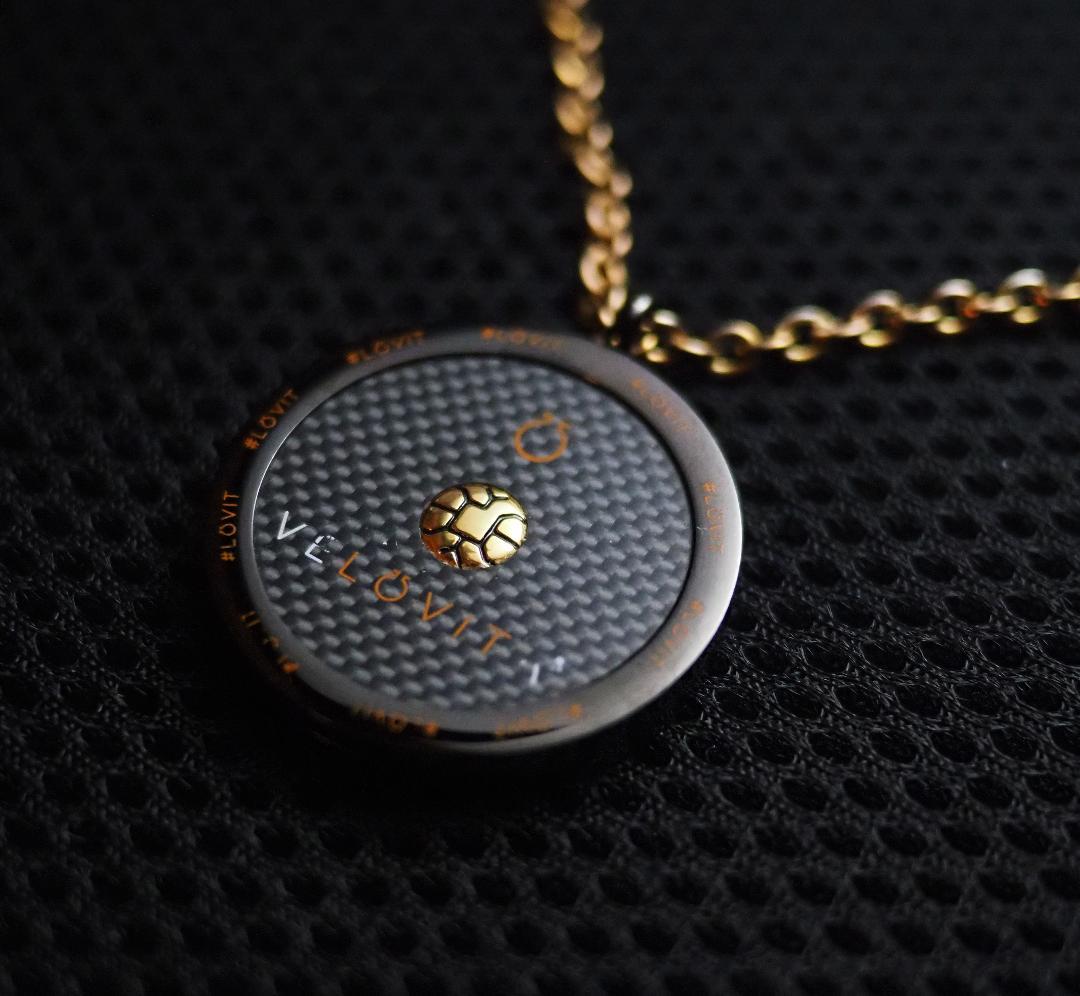 値下げ！】中古VELOVITA TUUN 電磁波対策ペンダント【ブラック】