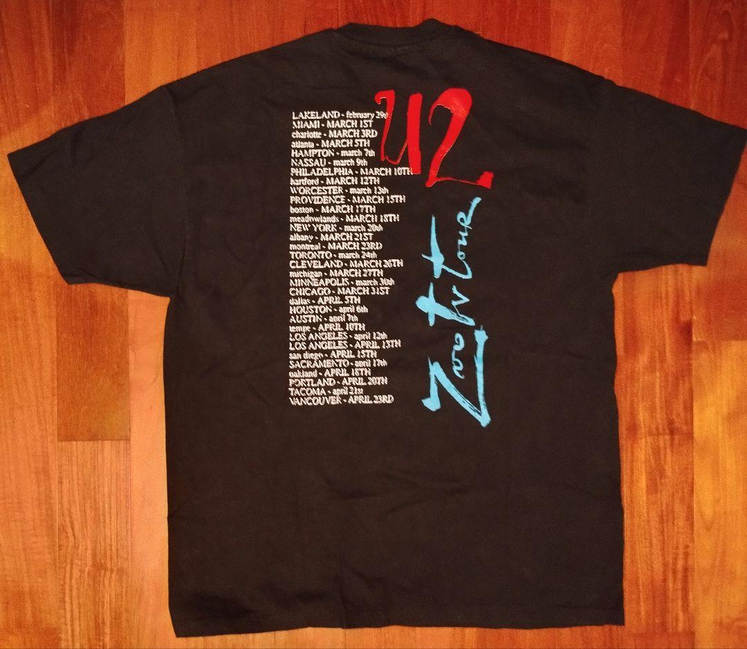 値下不可】セカオワ深瀬着用 U2 91 ZooTV Tour Tシャツ XL - メルカリ