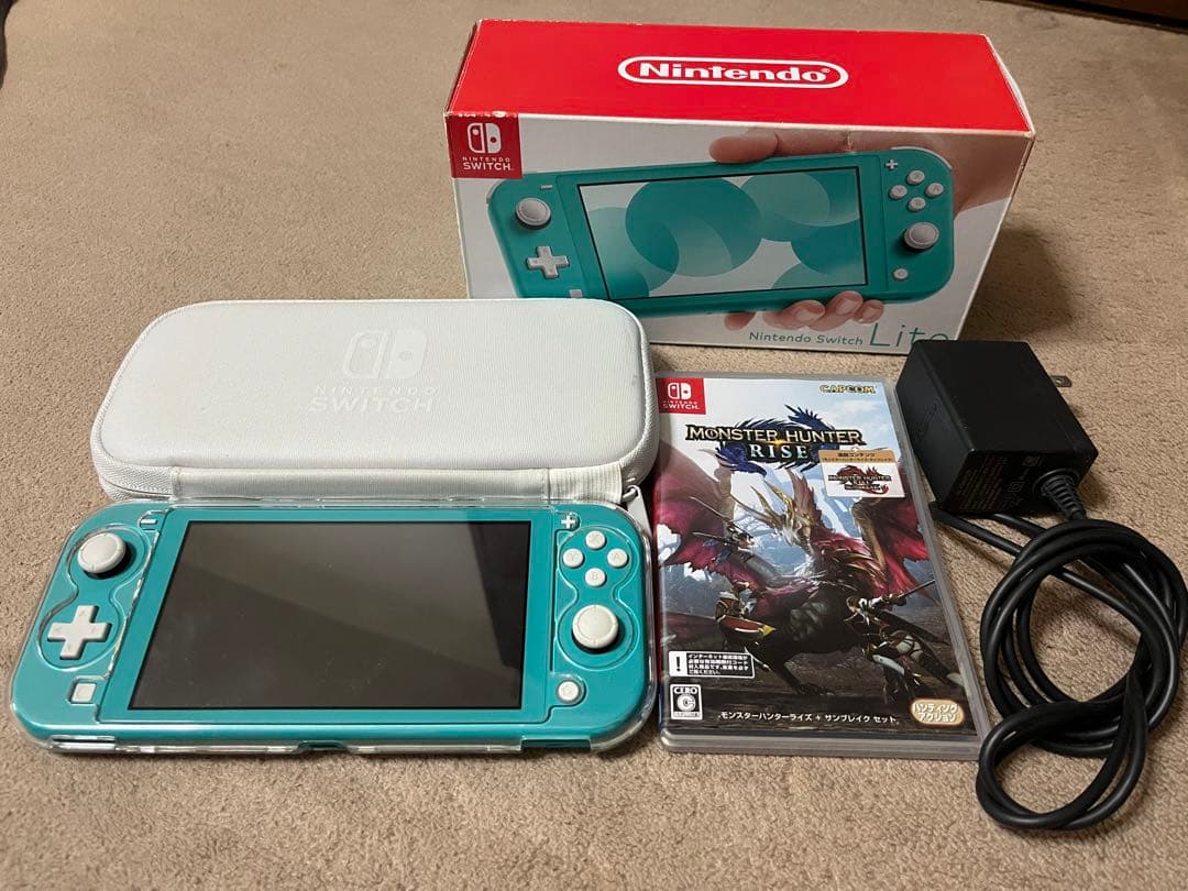 任天堂Switch Lite（ブルー•ターコイズ）セット